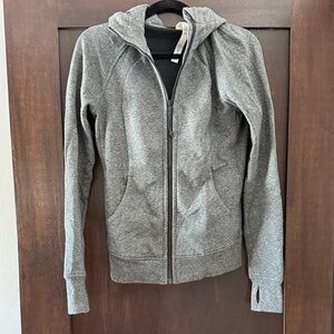 Lululemon Gray Scuba Hoodie